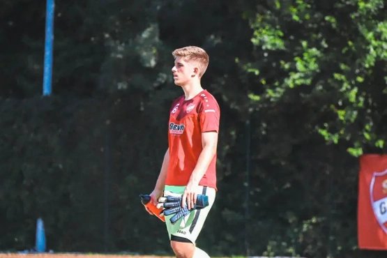 Sascha beim Fußball – aktiver Stammzellspender beim VKS Deutschland